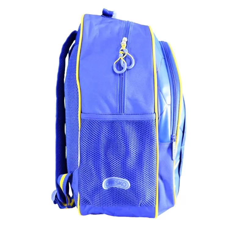 Mochila Escolar Cresko 2026 Boca Juniors 18" Art.BO511